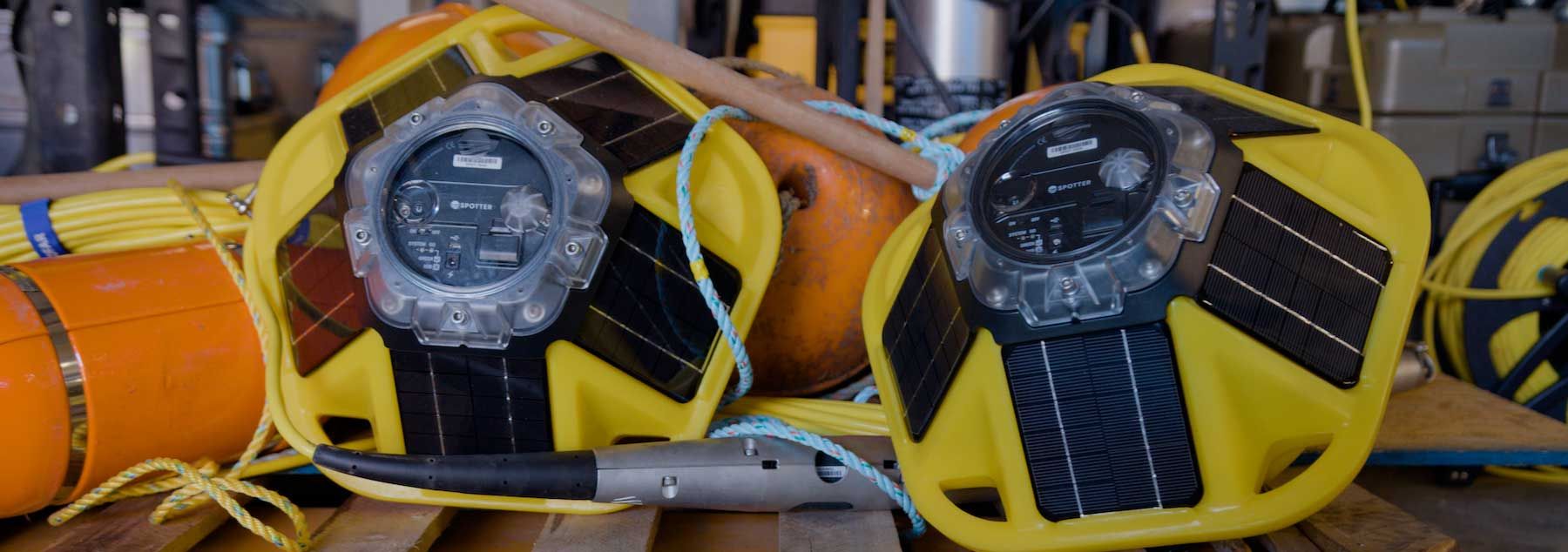 Yellow Spotter Buoys